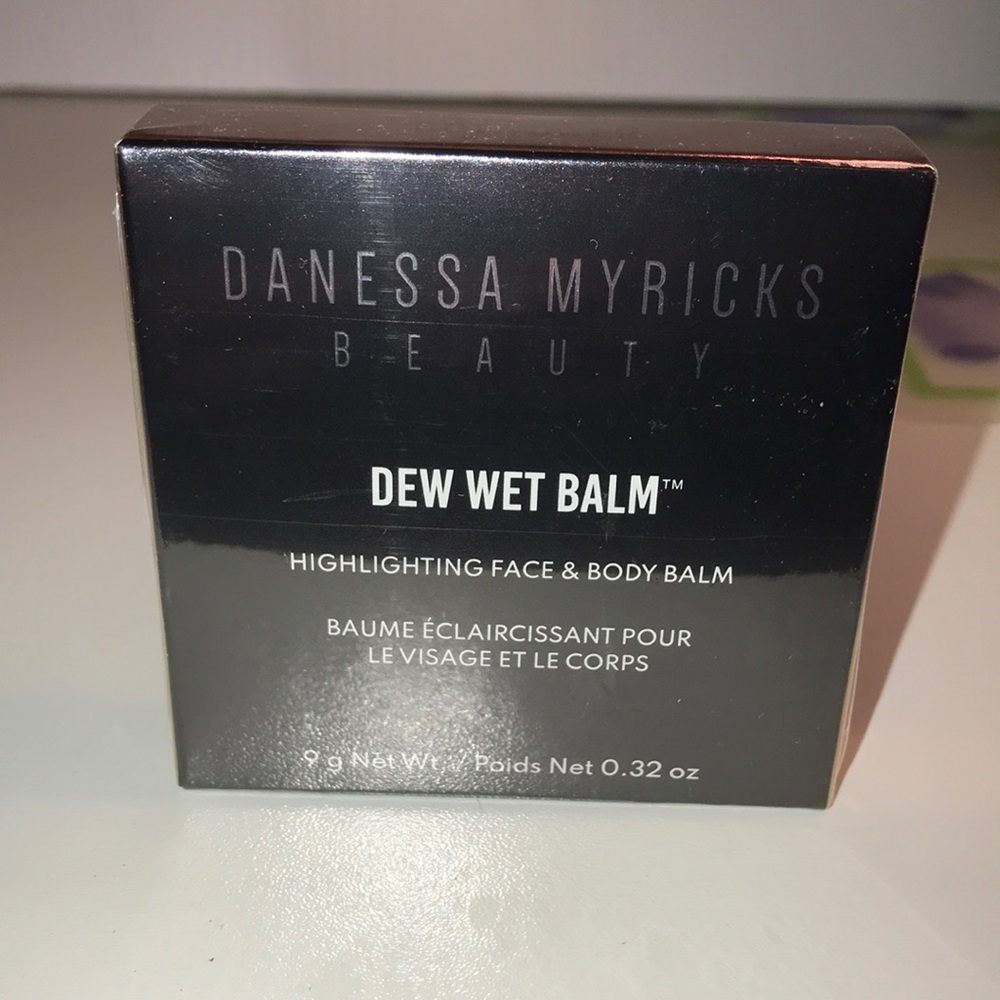 Danessa Myricks  Dew Wet Balm  hot water new in sealed box